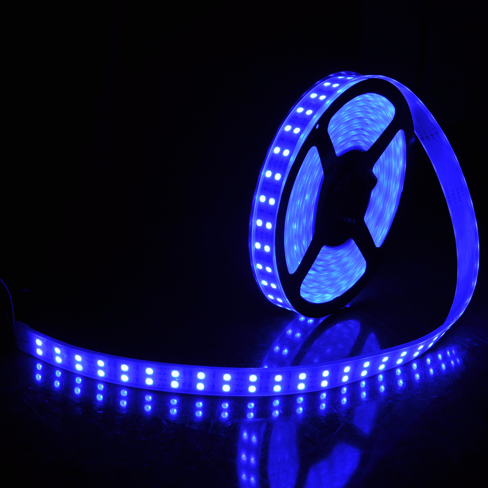 Double Row 1200leds 3528 Blue Flexible Strip Light